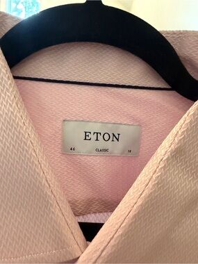 ETON Men’s Light Pink Dress Shirt
